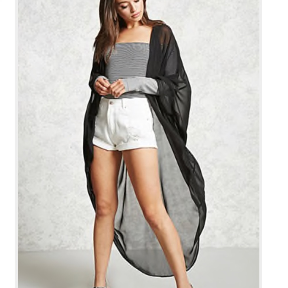 ⭐️Forever 21 Longline Kimono⭐️